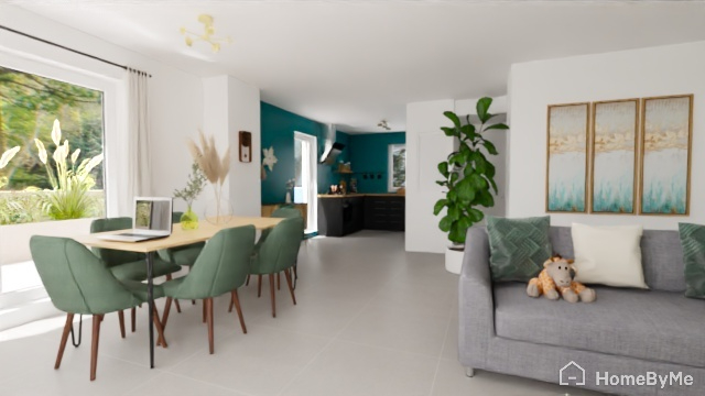 Photo CENTRE BRIGNAIS MAISON DE VILLE CONTEMPORAINE AVEC TERRASSE AU CALME image 2/3