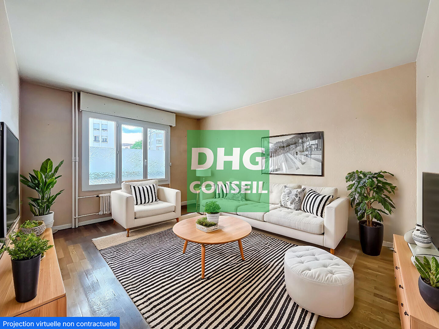 69003 LYON PROX PART DIEU / LA FERRANDIERE - VENTE APPARTEMENT T3 2 CH 66m²