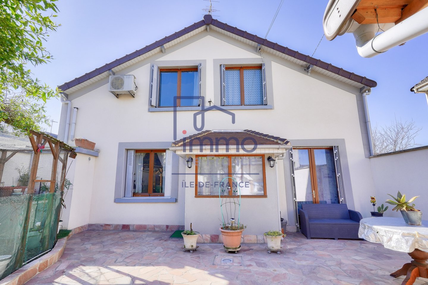 À Vendre / Maison 70 m² avec terrain 177 m2 garage+cave - Blanc-Mesnil (Impasse Calme)