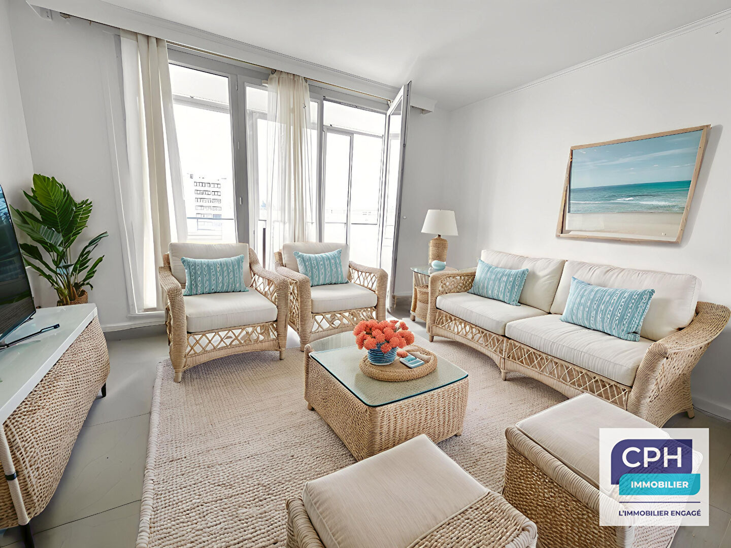 4 pièces 86.45 m² Pontoise : Grand appartement 4 pièces avec de beaux volumes