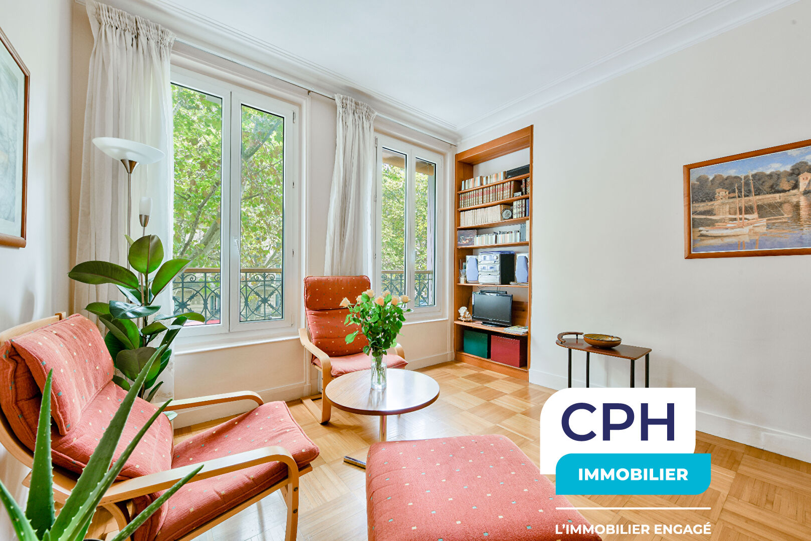 Joli appartement 3 pièces au charme de l'ancien, lumineux et traversant