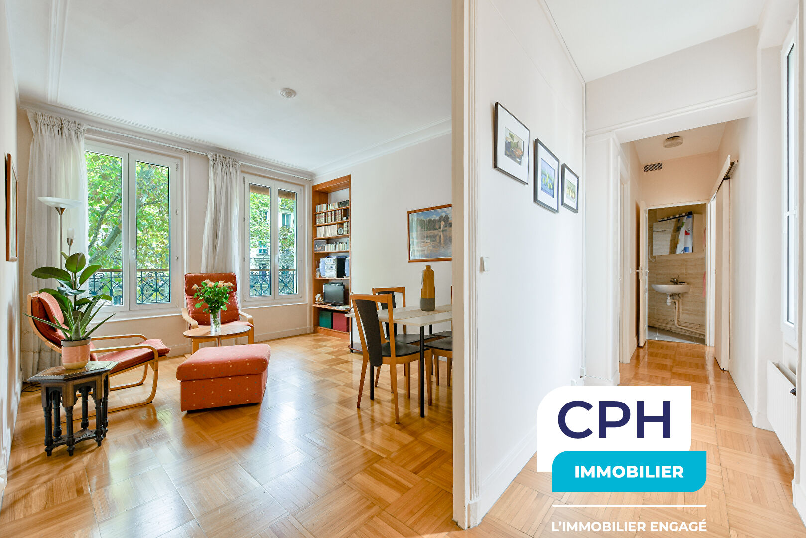 Photo Charmant 3 pièces traversant, lumineux et plein de caractère image 4/6