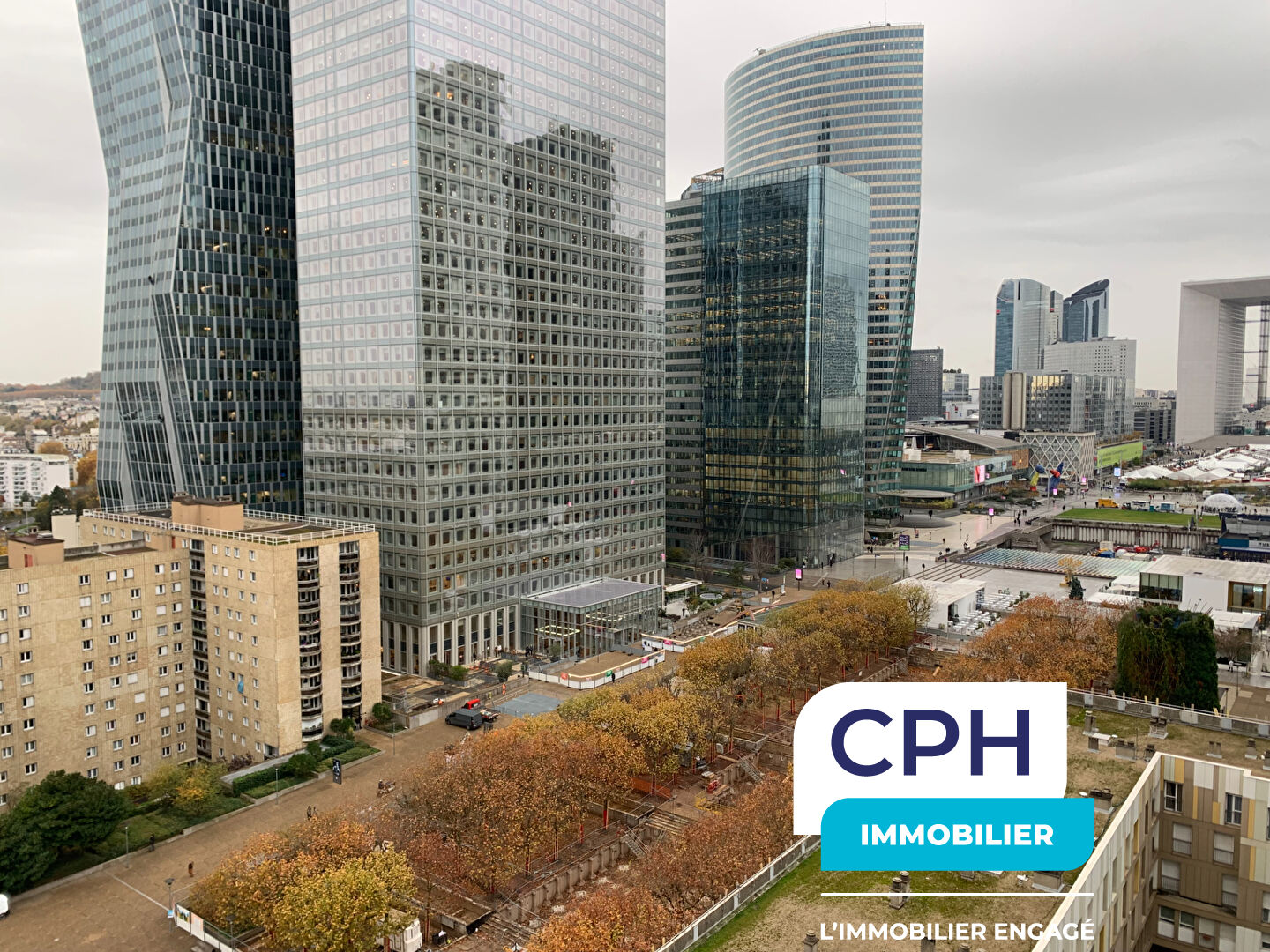 Grand studio, Courbevoie, Métro Esplanade