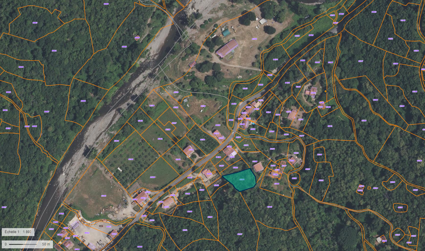 Photo Terrain Commune Pruno / Proche Folelli 1600 m2 image 5/6