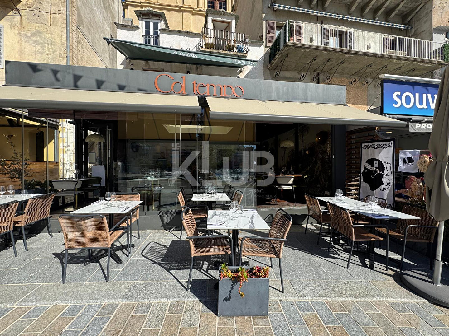 À vendre - Fond de commerce restaurant Le Col Tempo (Bastia, Vieux-Port)