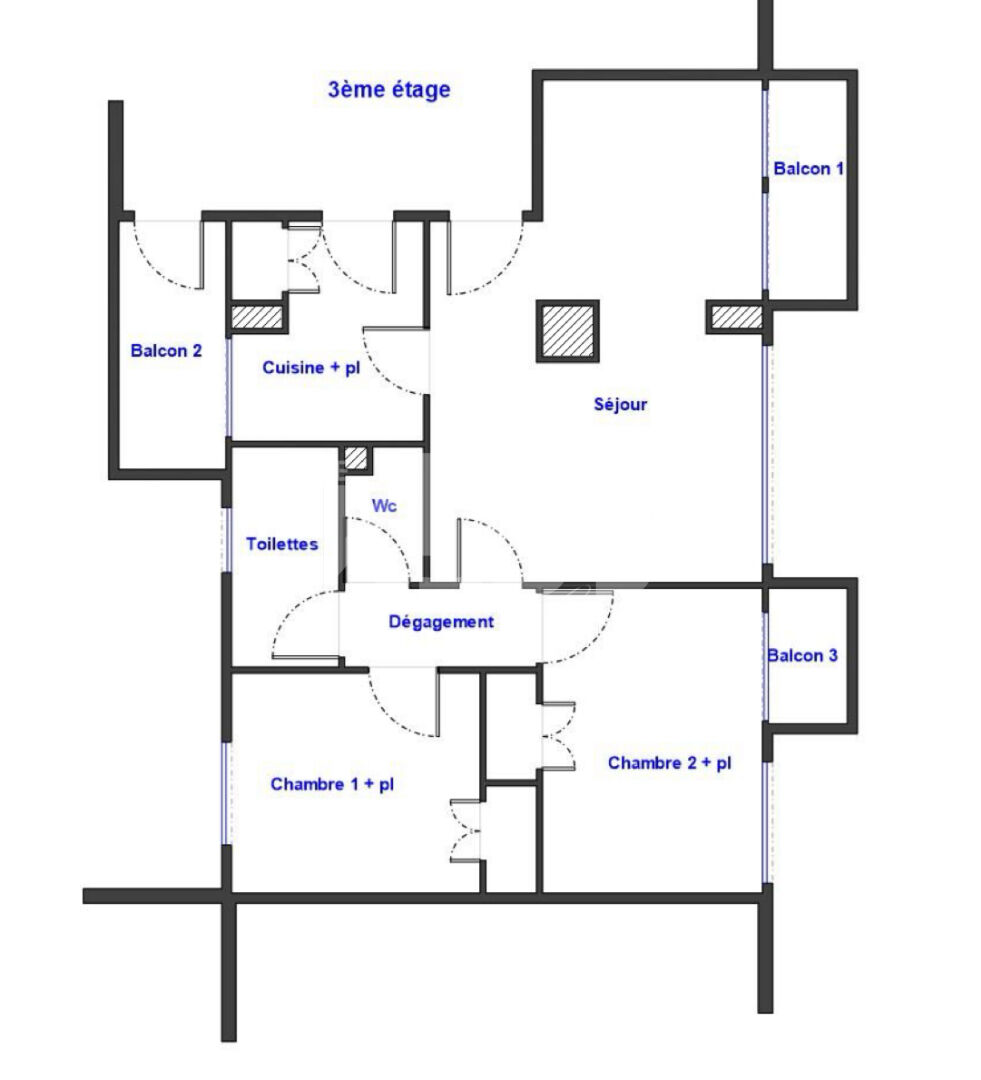 Photo Toga 3 pièces 77m2 vue mer image 3/6