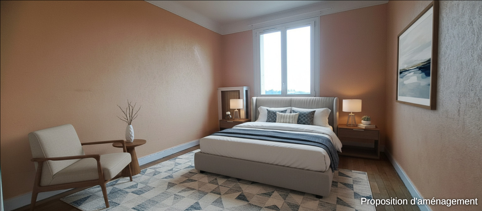 Appartement Villetaneuse 4 pièces 74.10 m2 proche gare et Tram