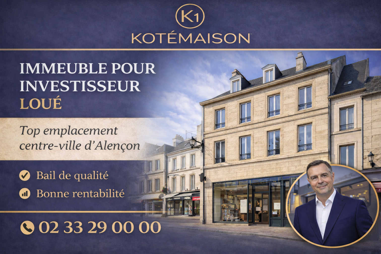 Agence immobilière de KÔTÉ MAISON Alençon