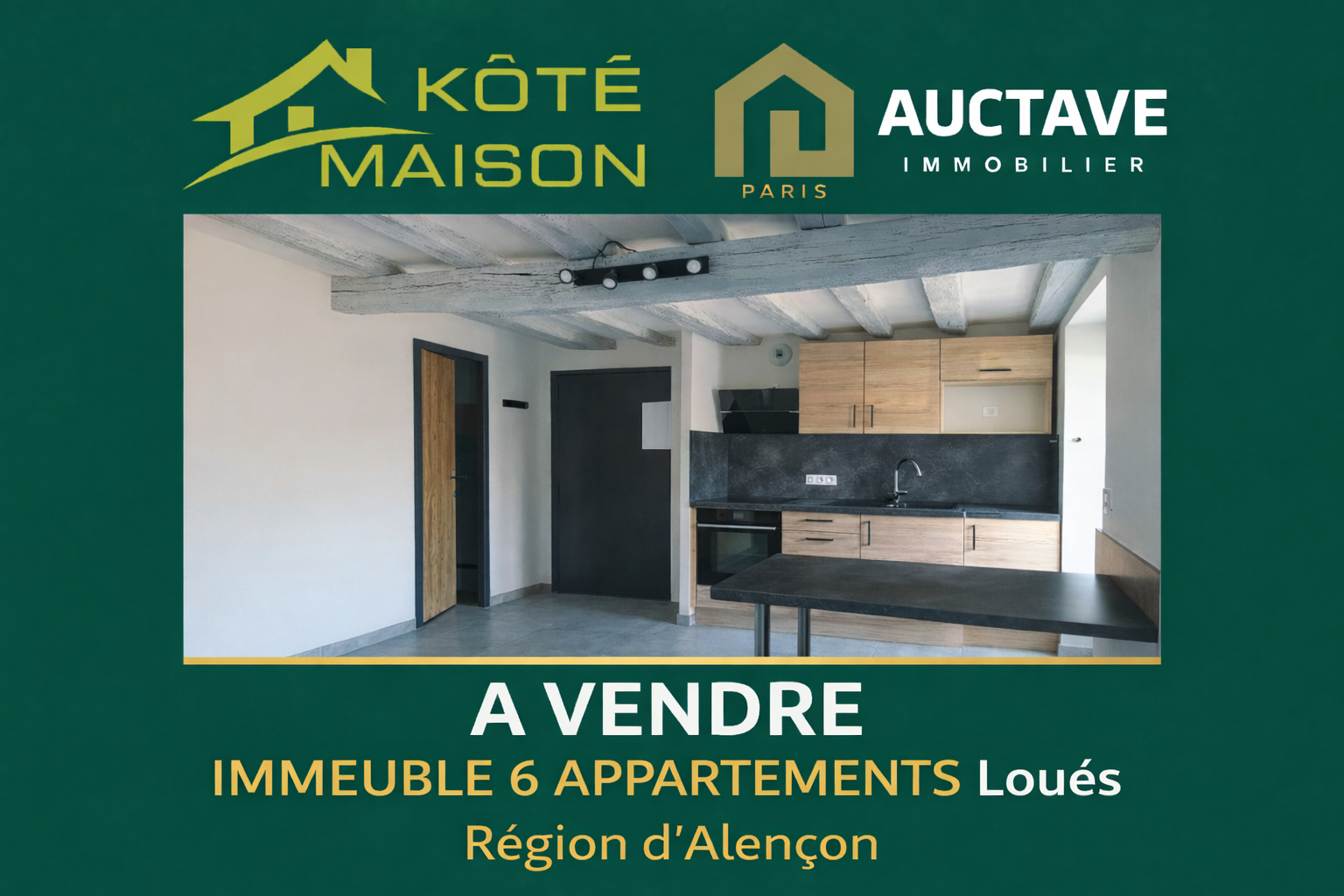 Agence immobilière de KÔTÉ MAISON Alençon