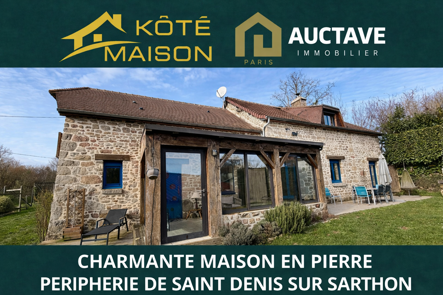 Agence immobilière de KÔTÉ MAISON Saint-Saturnin