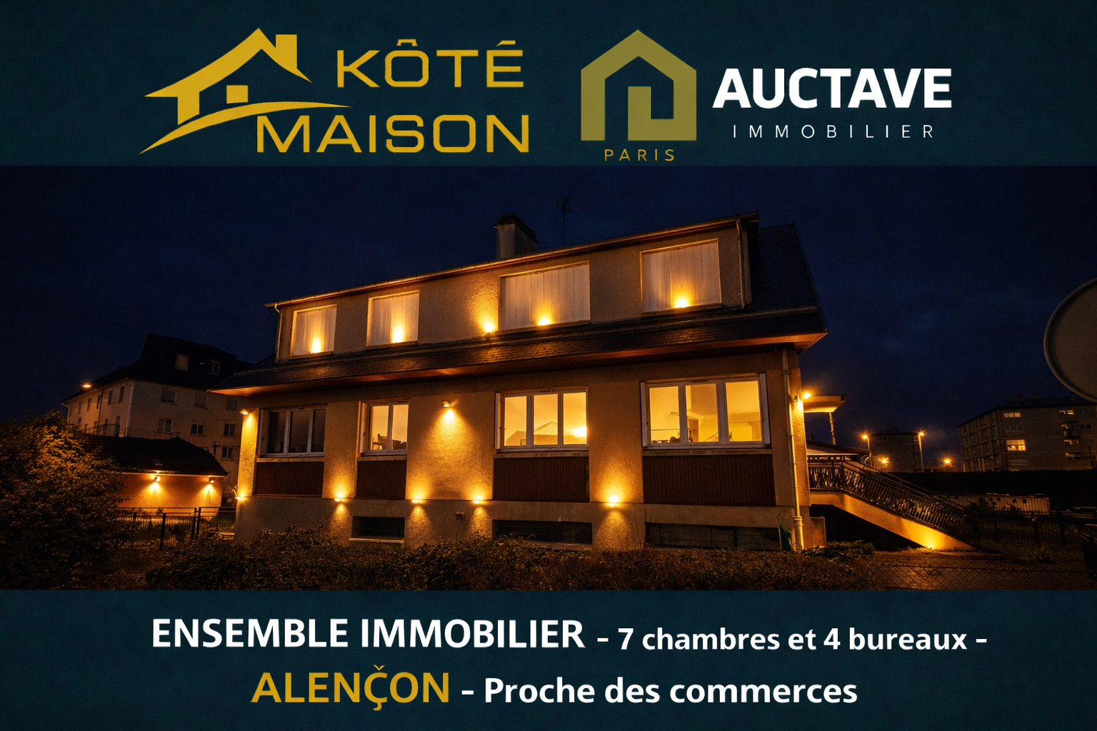 Agence immobilière de KÔTÉ MAISON Alençon