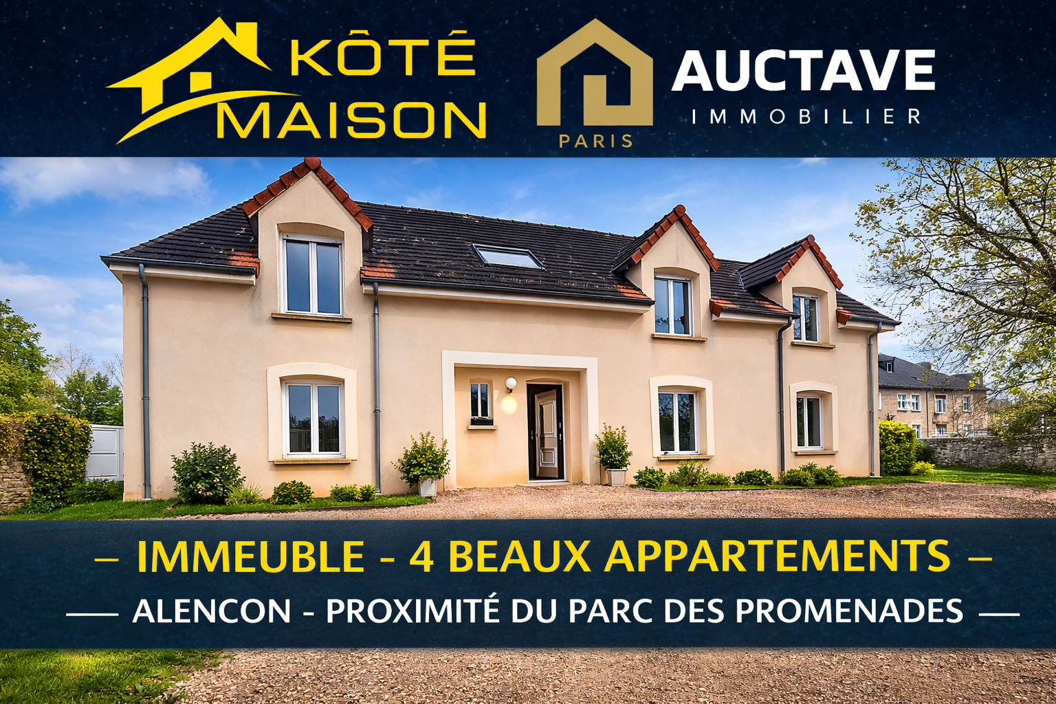 Agence immobilière de KÔTÉ MAISON Alençon