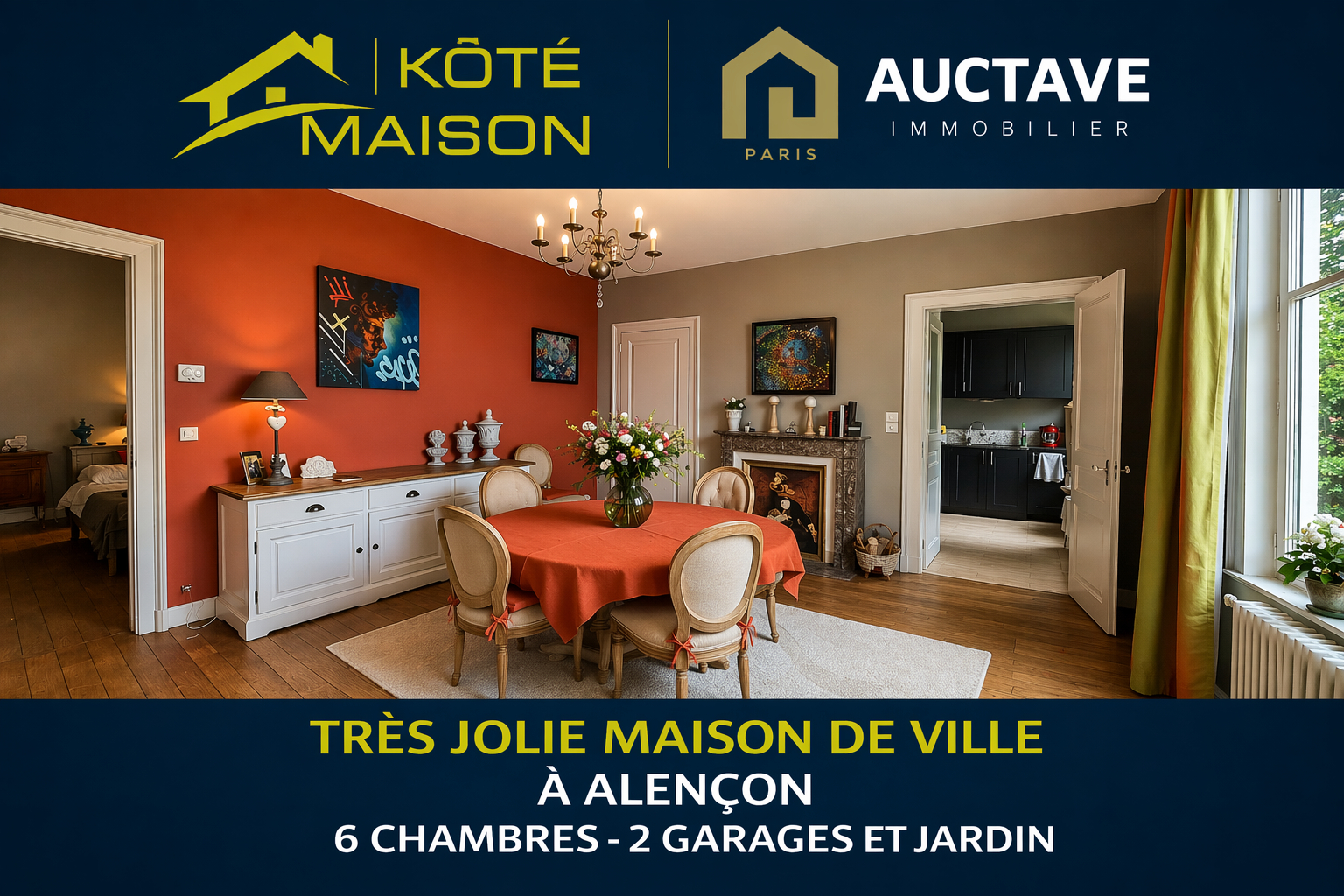 Agence immobilière de KÔTÉ MAISON Alençon