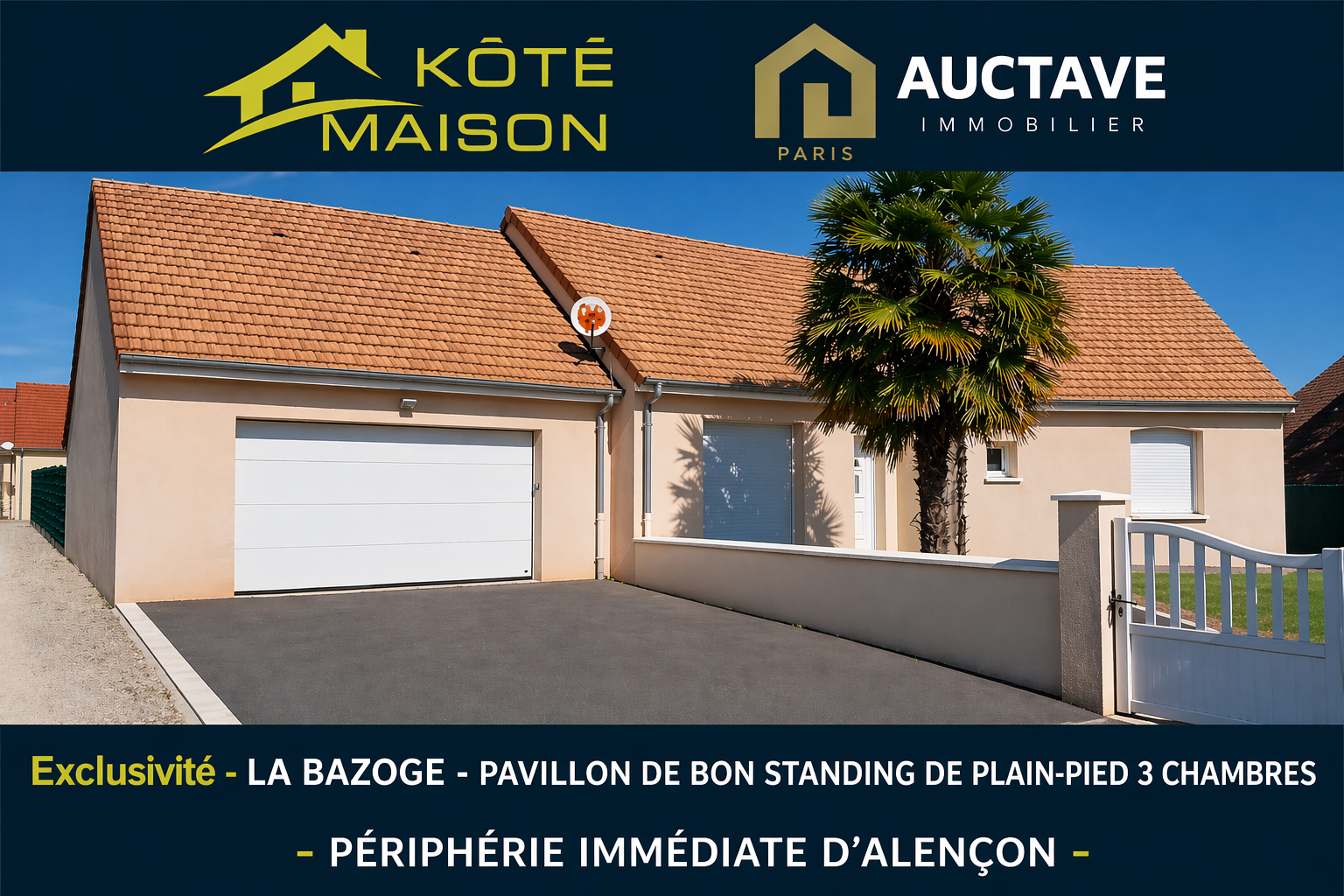 Agence immobilière de KÔTÉ MAISON Saint-Saturnin