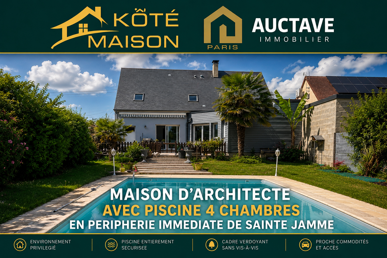 Agence immobilière de KÔTÉ MAISON Saint-Saturnin