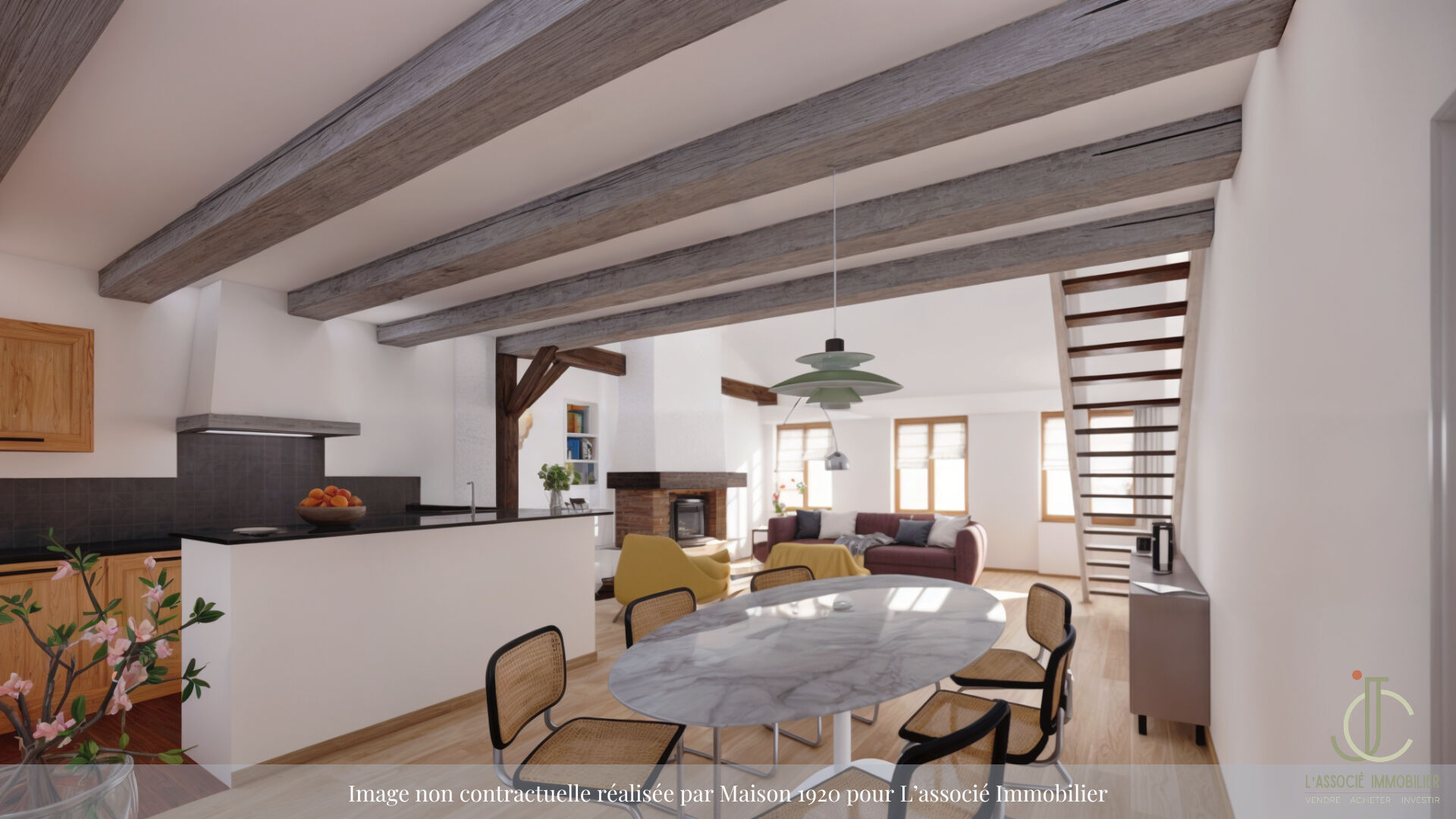 Photo NANCY pont Mouja - Appartement 3/4 pièces 106m2 image 3/6