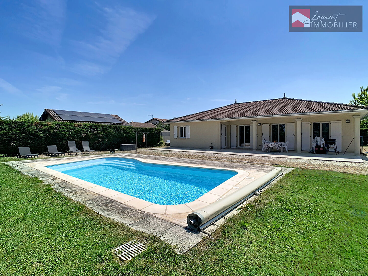 Villa de plain-pied, 4 chambres, Garage - 01190 GORREVOD