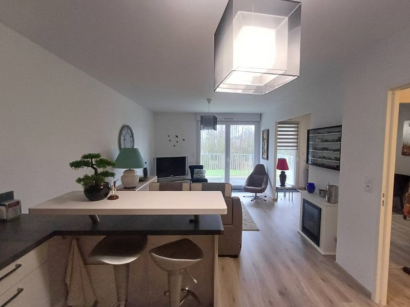 La Baule, dans une résidence récente, beau 3 pièces de 64.56 m² avec cave et place de parking couverte