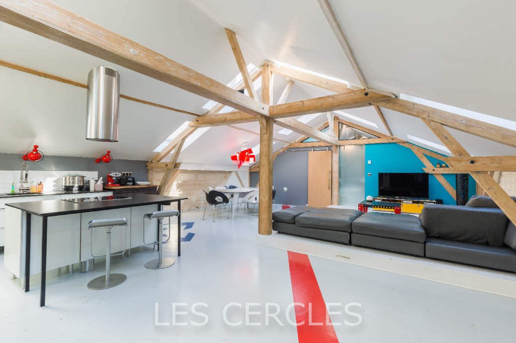 Agence les Cercles - Le Vésinet -
Loft 7 pièces de 200 m²