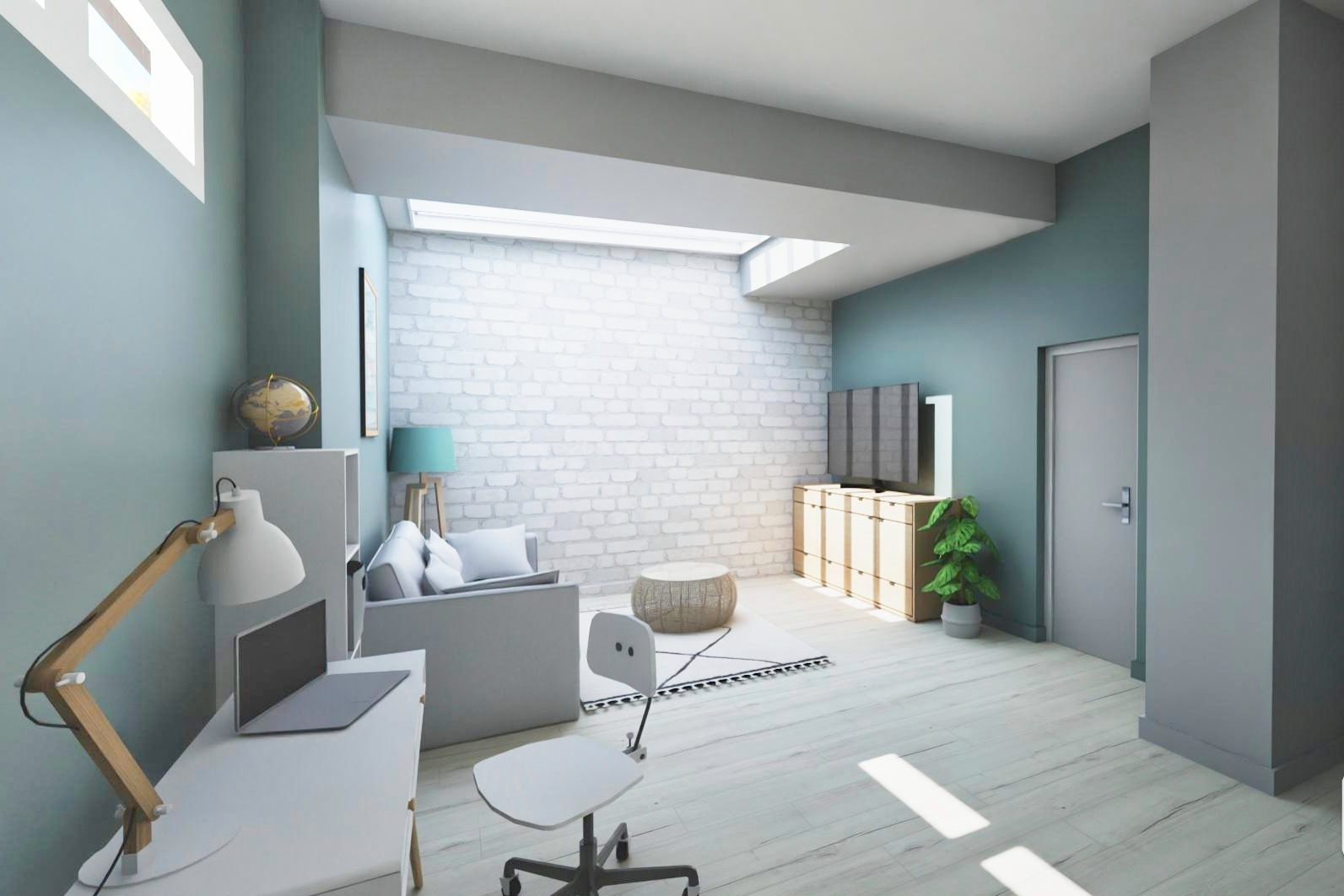 Agence immobilière Le Vésinet - Local 2 pièces de 40m² - PARIS