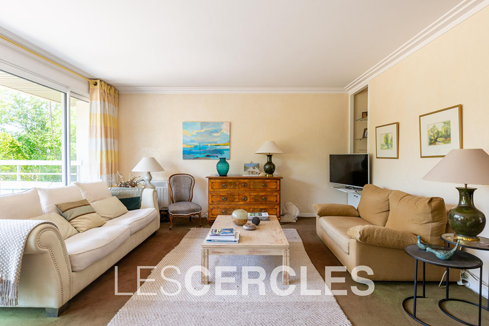 Agence les Cercles - Le Vésinet - 
Four bedroom duplex apartment of 135m²
