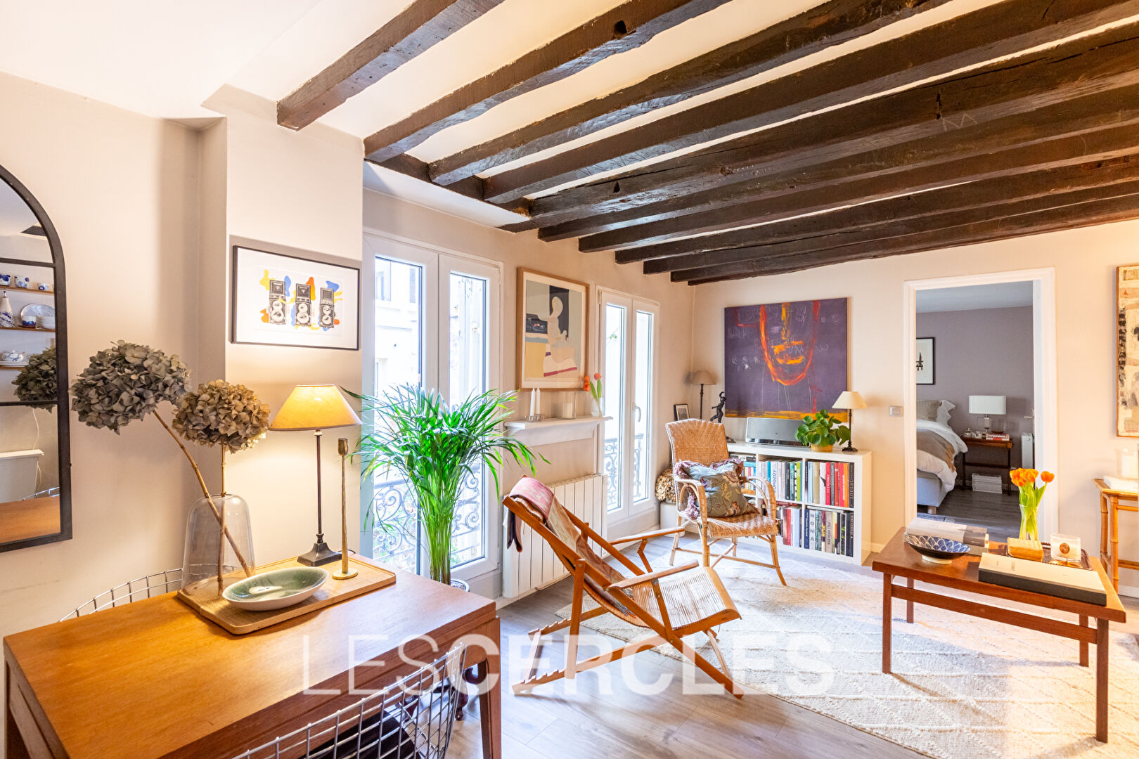 Agence les Cercles - Le Vésinet - 
Appartement Paris 2 pièces de 35 m²
