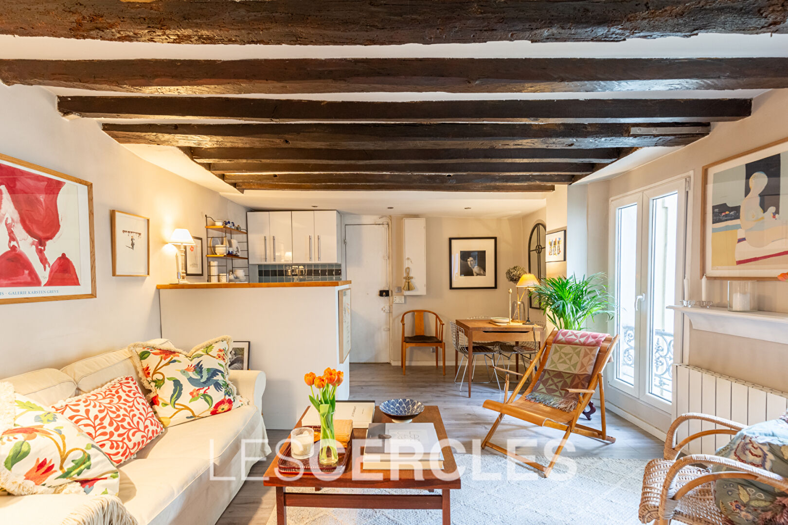 Agence les Cercles - Le Vésinet -
Appartement Paris 2 pièces de 35 m²