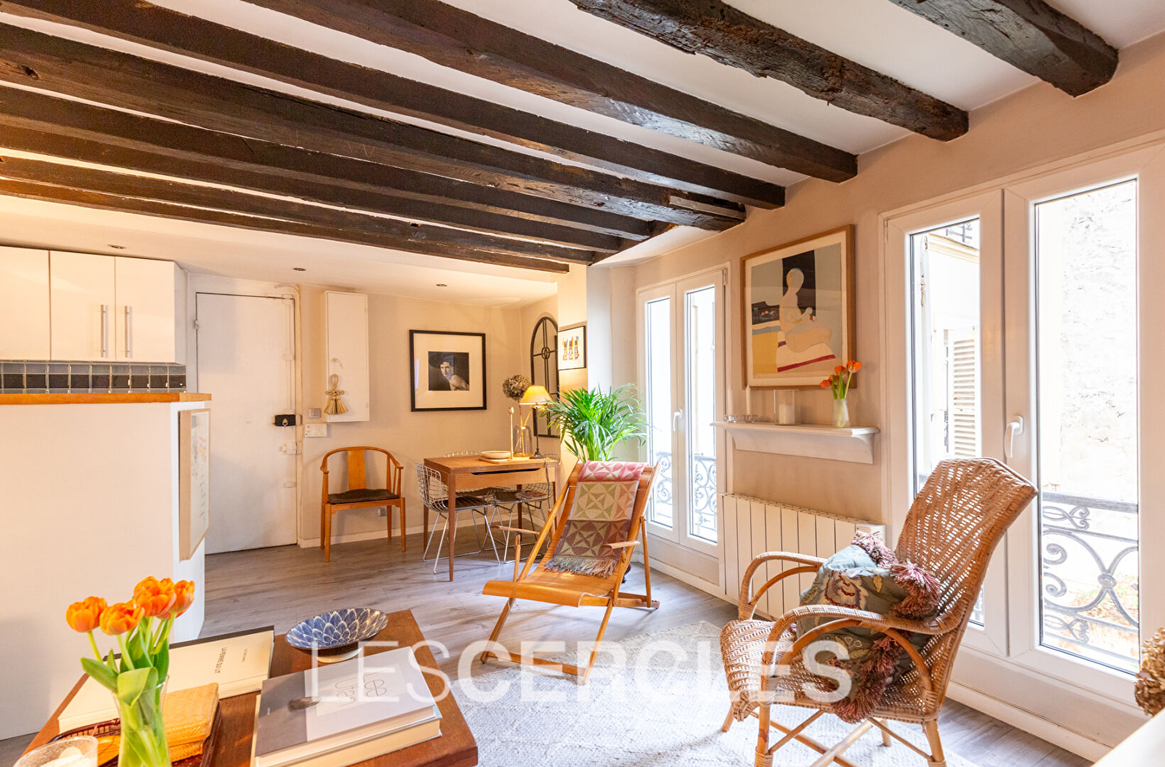 Agence les Cercles - Le Vésinet -
Appartement Paris 2 pièces de 35 m²