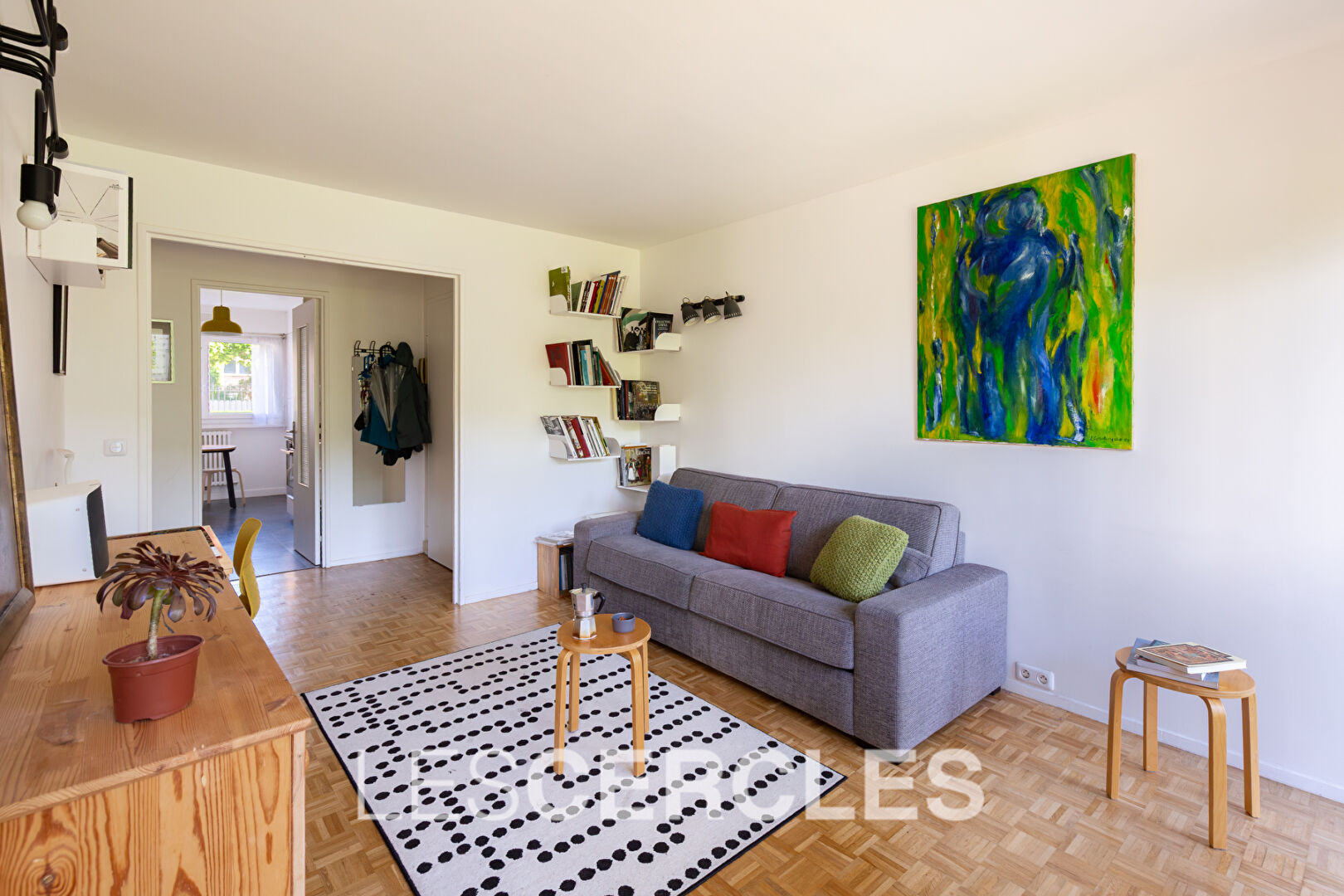 Agence les Cercles - Le Vésinet - 
Appartement 3 pièces de 56 m² avec jardin
