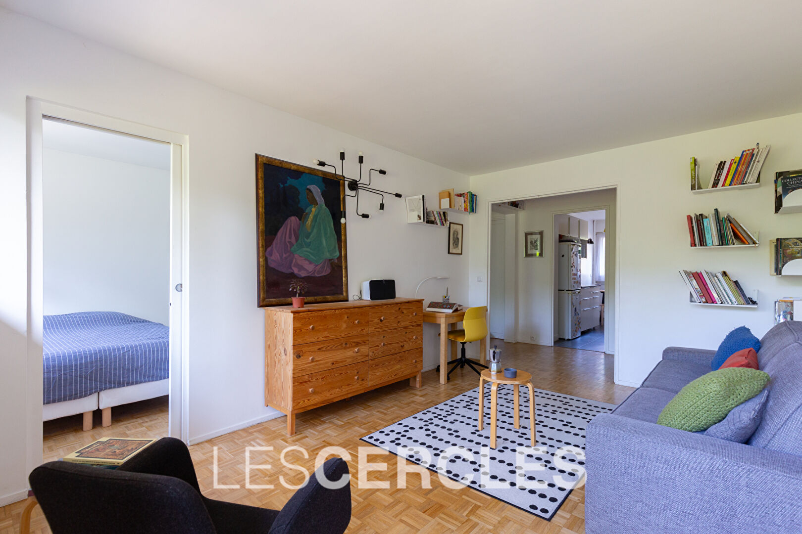 Agence les Cercles - Le Vésinet - 
Appartement 3 pièces de 56 m² avec jardin
