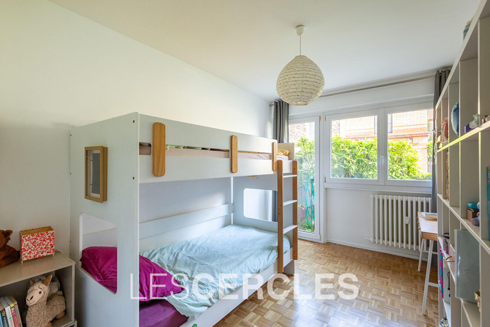 Agence les Cercles - Le Vésinet - 
Appartement 3 pièces de 56 m² avec jardin
