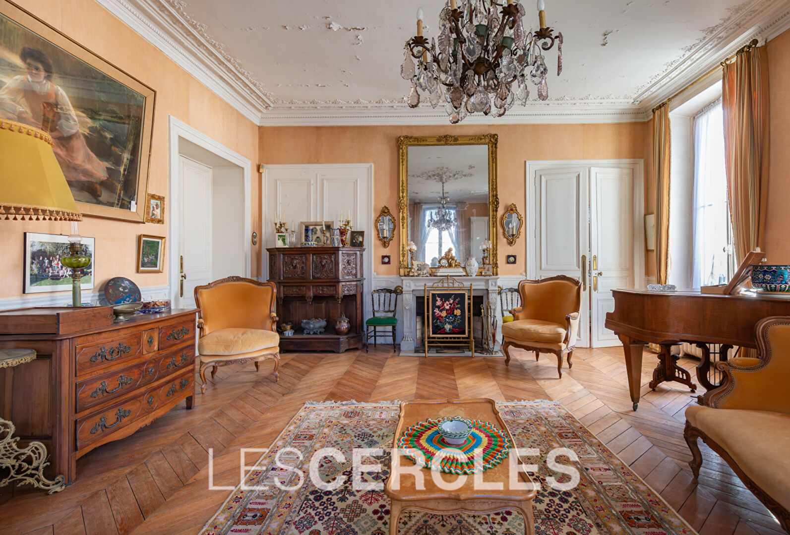 Agence les Cercles - Le Vésinet - 
Appartement 3 pièces de 155 m²
