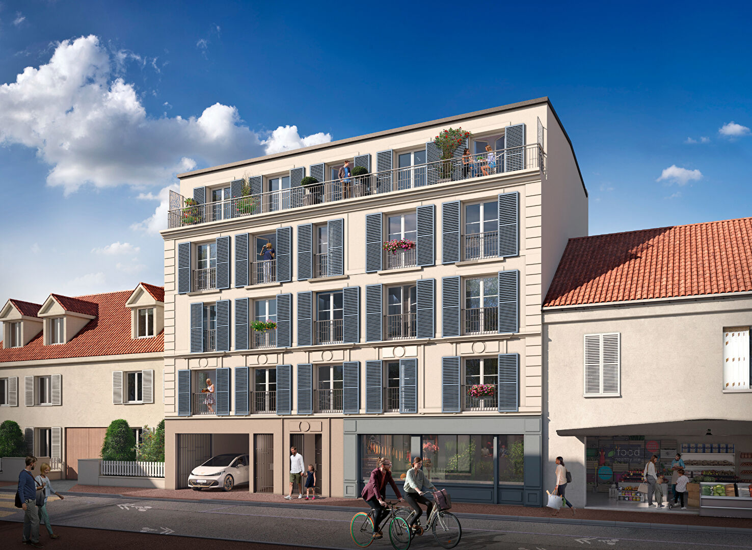Agence immobilière Le Vésinet - Programme neuf Maisons Laffitte 147.60 m2 Lot A401 T4 - PARC 360 - MAISONS LAFFITTE