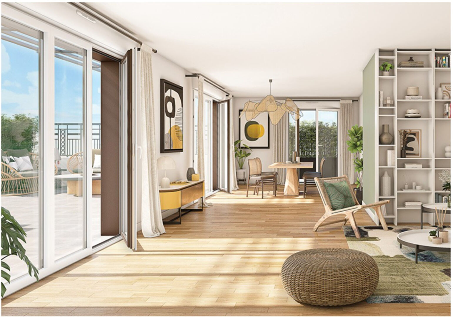 Agence les Cercles - Le Vésinet -
Duplex 3 pièces de 131 m²