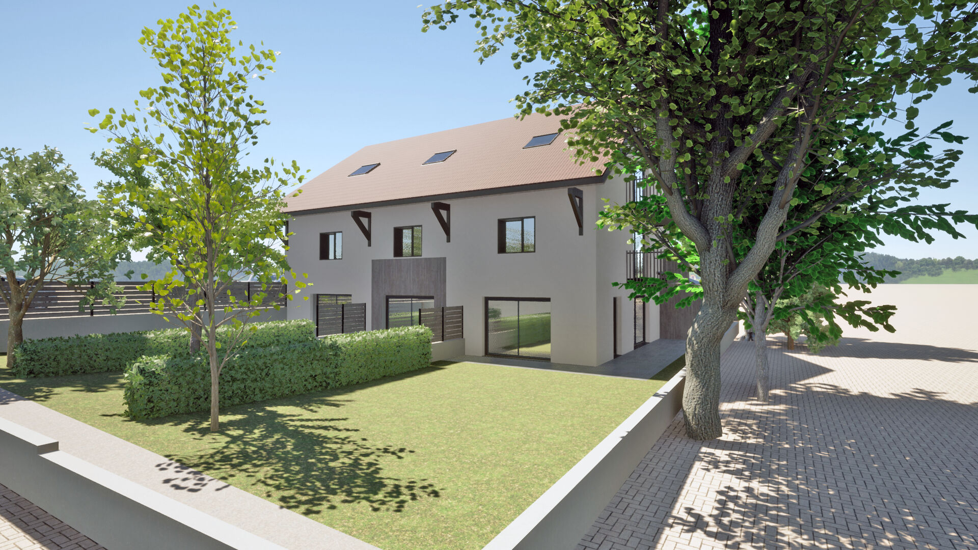 Photo Appartement T3 duplex en plateau brut secteur Bois de Ville image 3/6