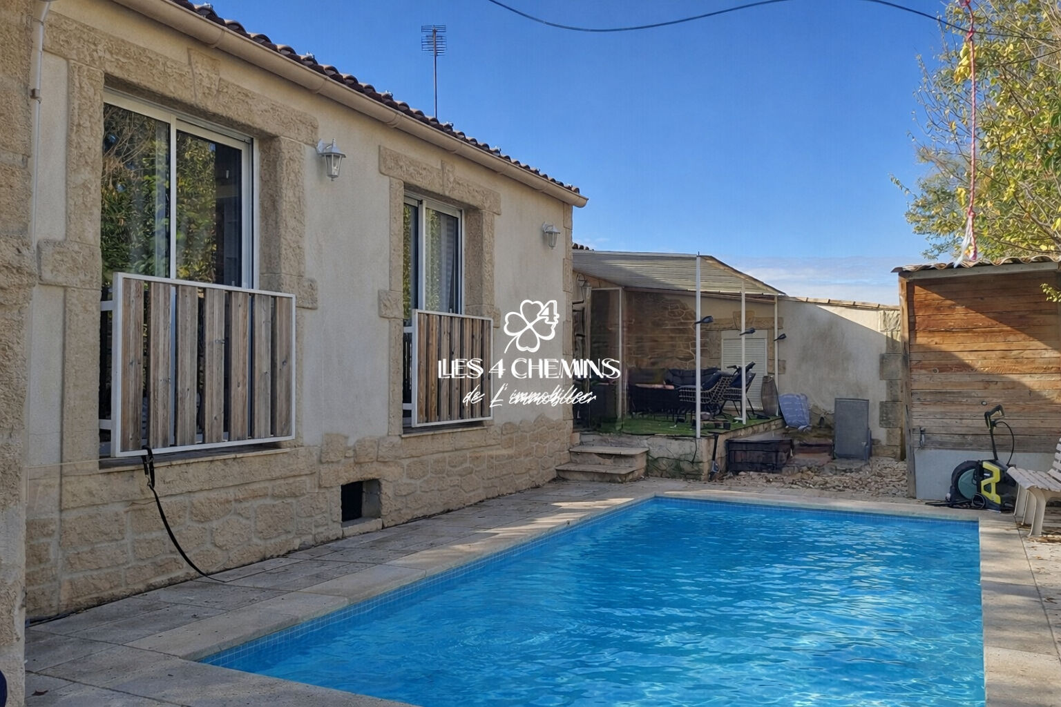 Agence immobilière de LES 4 CHEMINS DE L'IMMOBILIER Châteauneuf