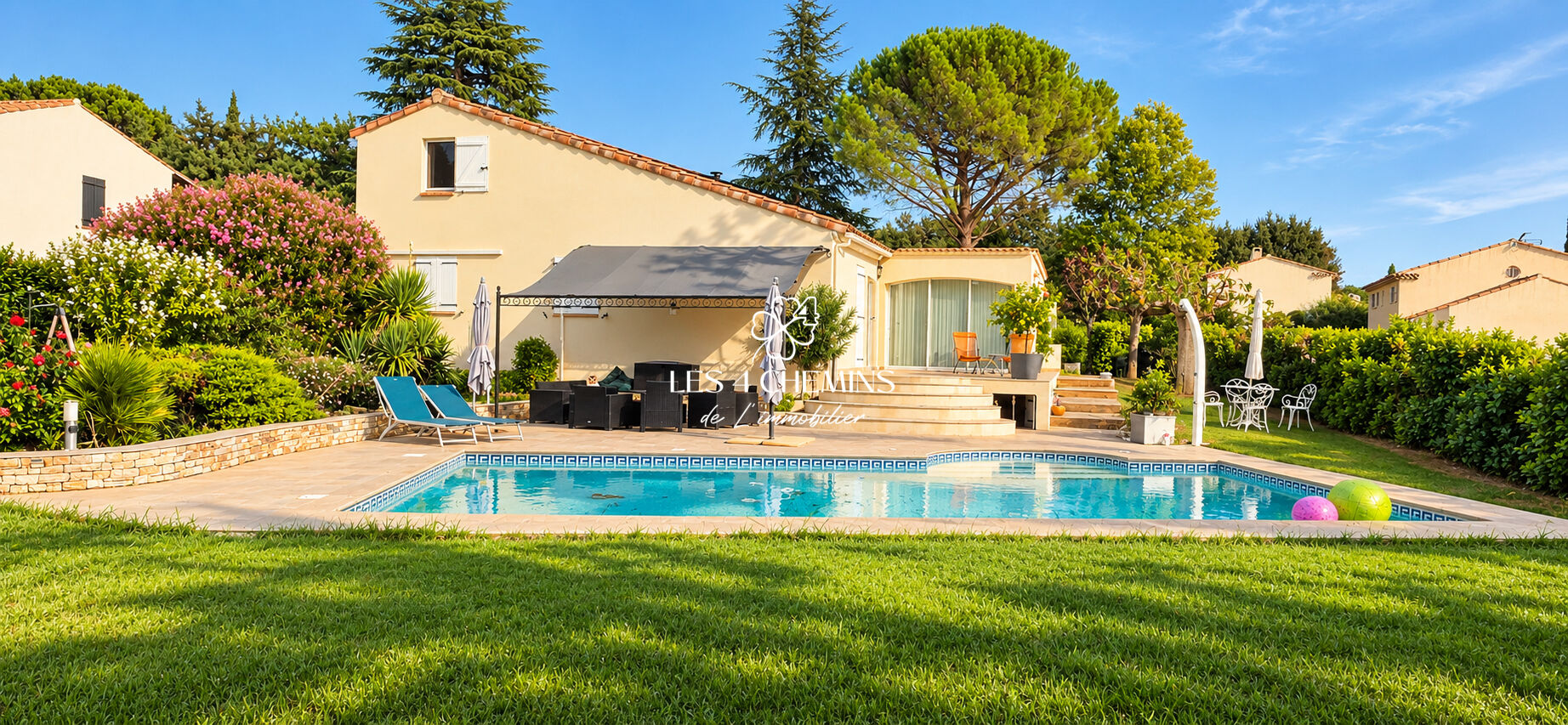 Agence immobilière de LES 4 CHEMINS DE L'IMMOBILIER Châteauneuf