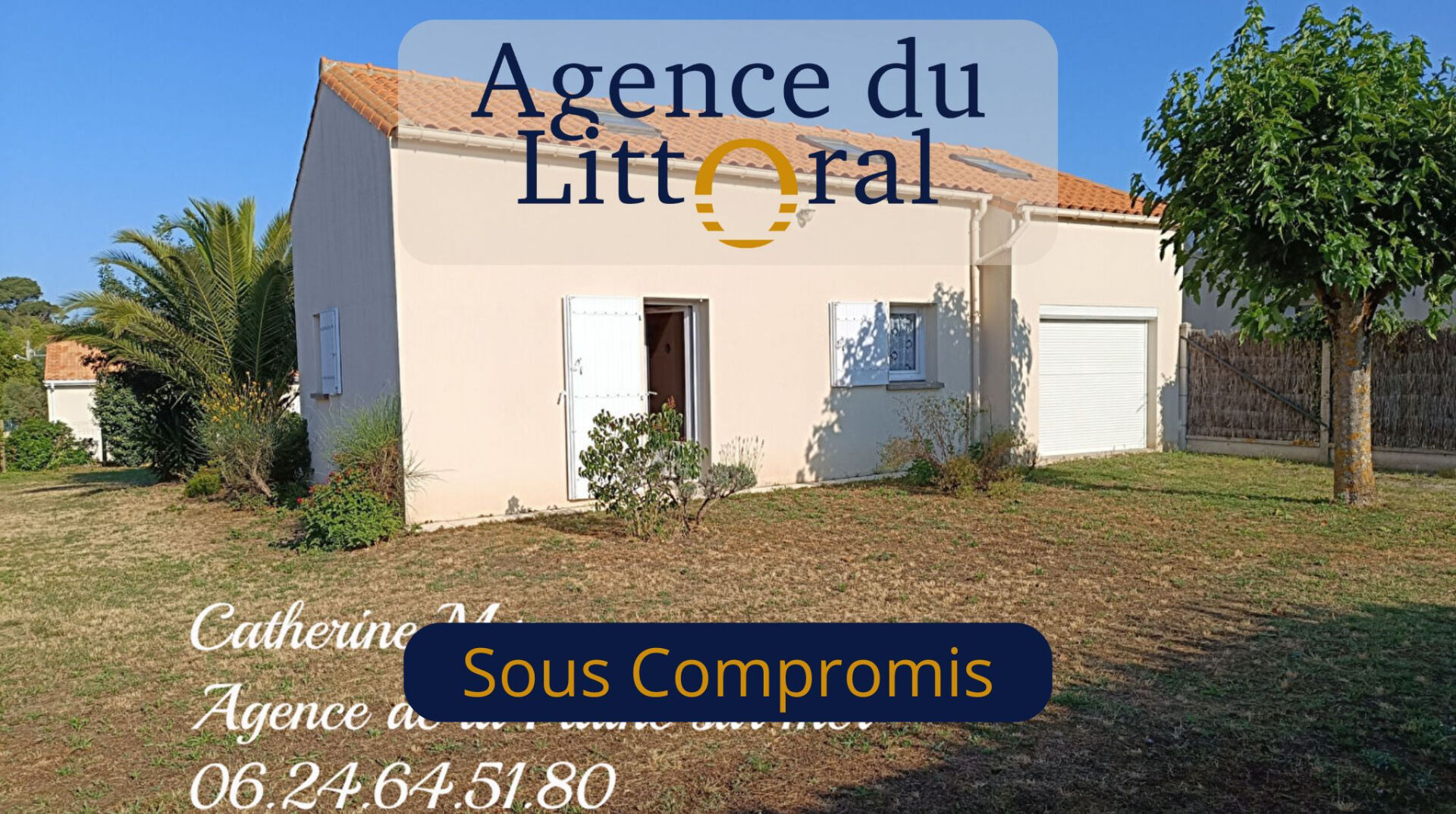 Photo La Plaine sur mer , A 400 m de la  Plage, maison de 67 M2 3CH image 1/6