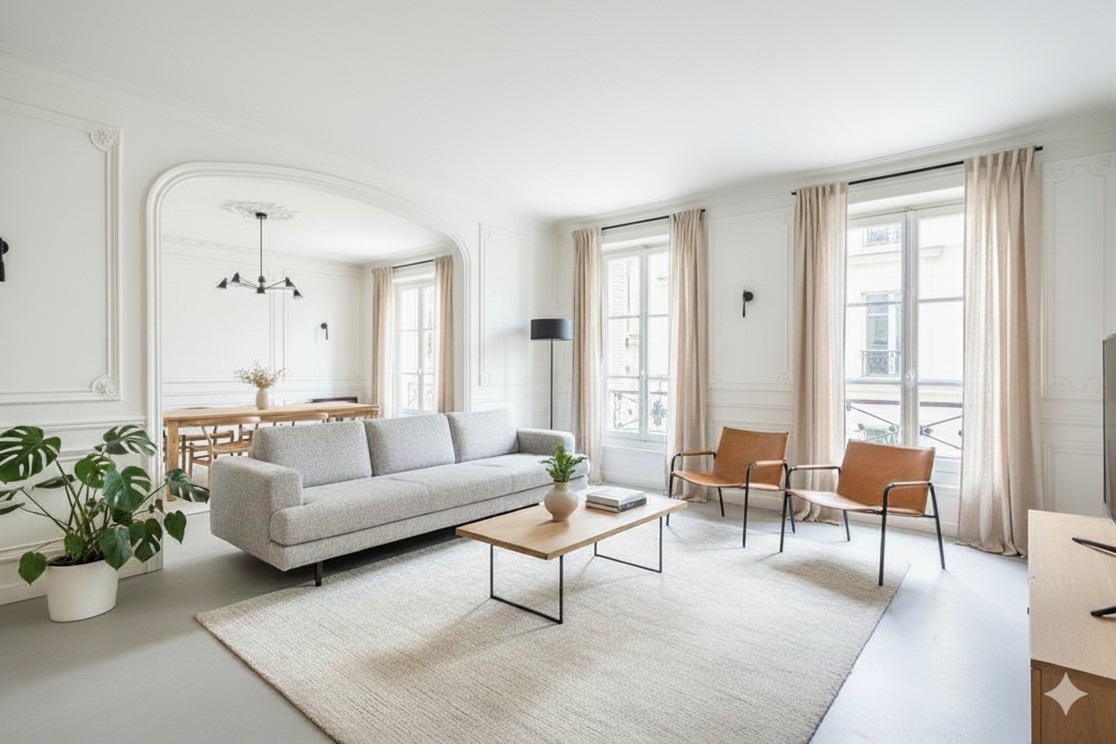 Appartement 4 pièces 97 m² · à Paris · 97,3 m² · 925 000 €