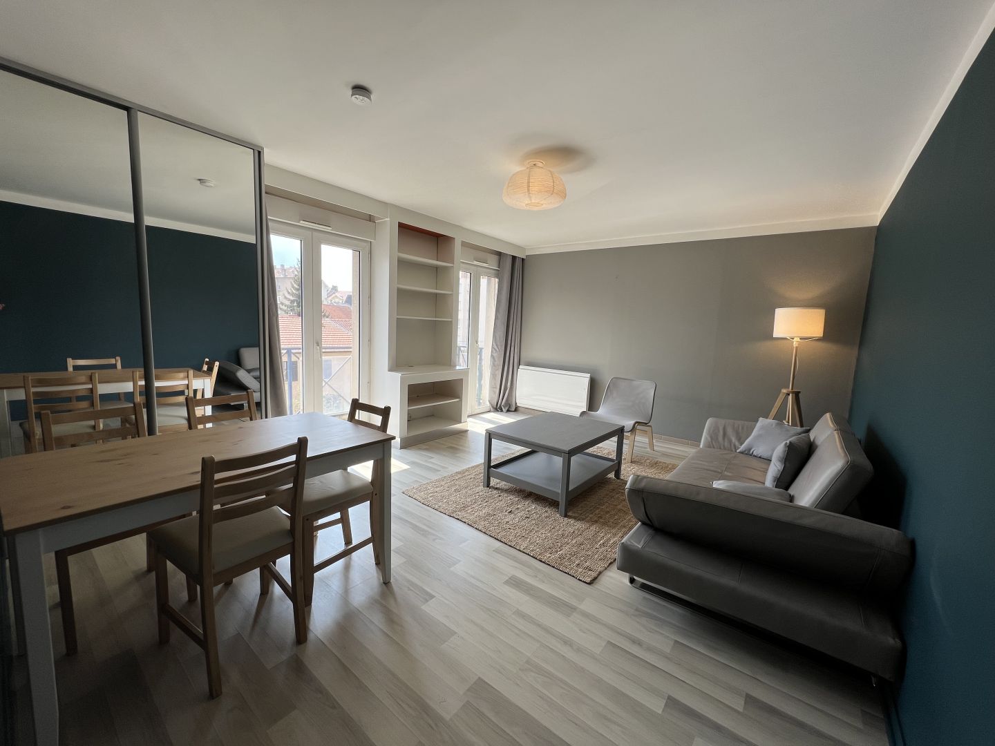 Photo METZ GARE : F2 meublé avec garage et balcon image 4/6