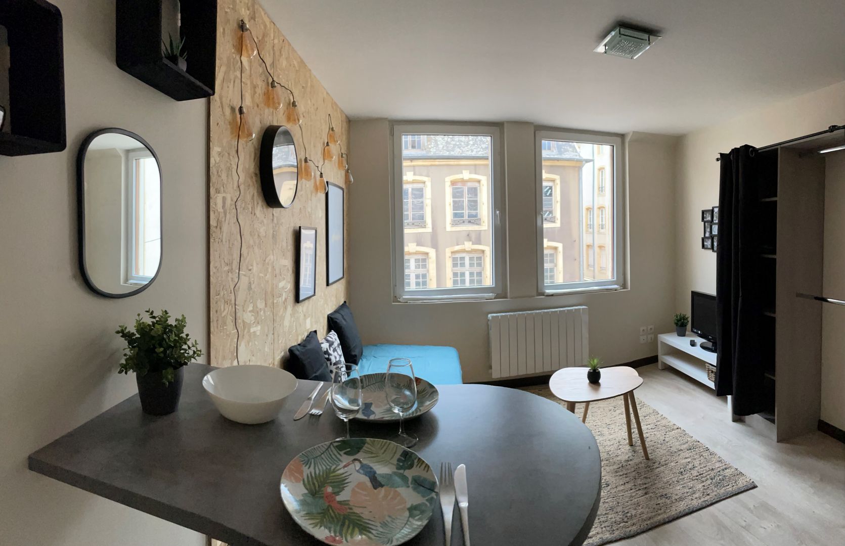 CENTRE VILLE THIONVILLE : studio meublé
