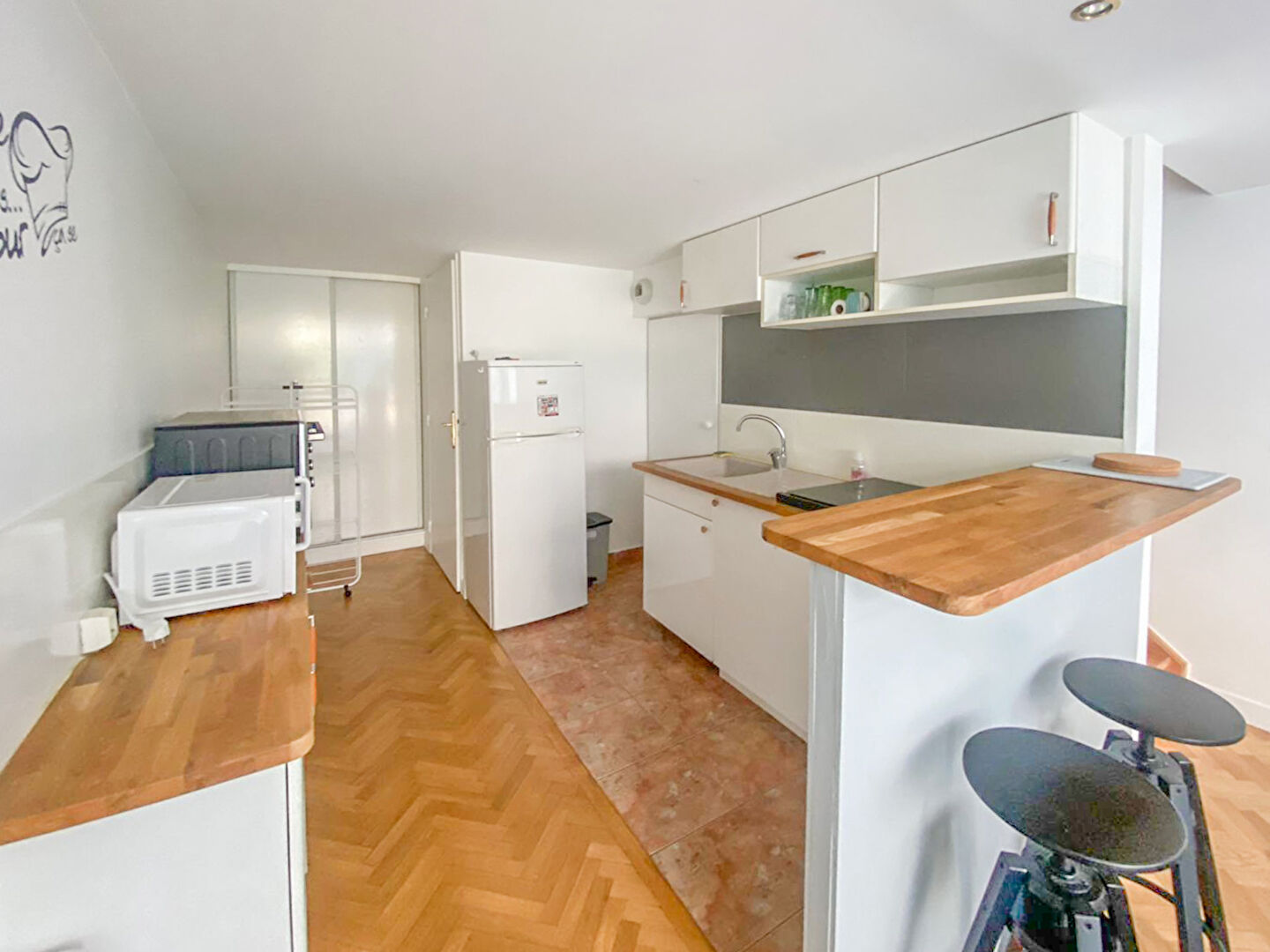 Photo Deux pièces en duplex avec terrasse image 4/6