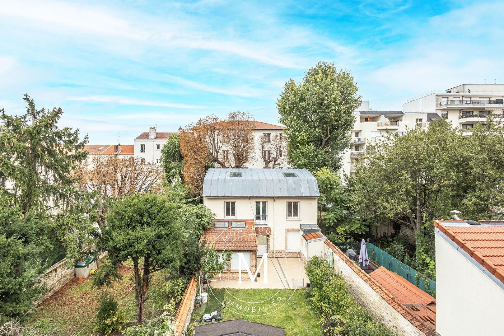 Maison individuelle avec un jardin de 200 m² HYPERCENTRE