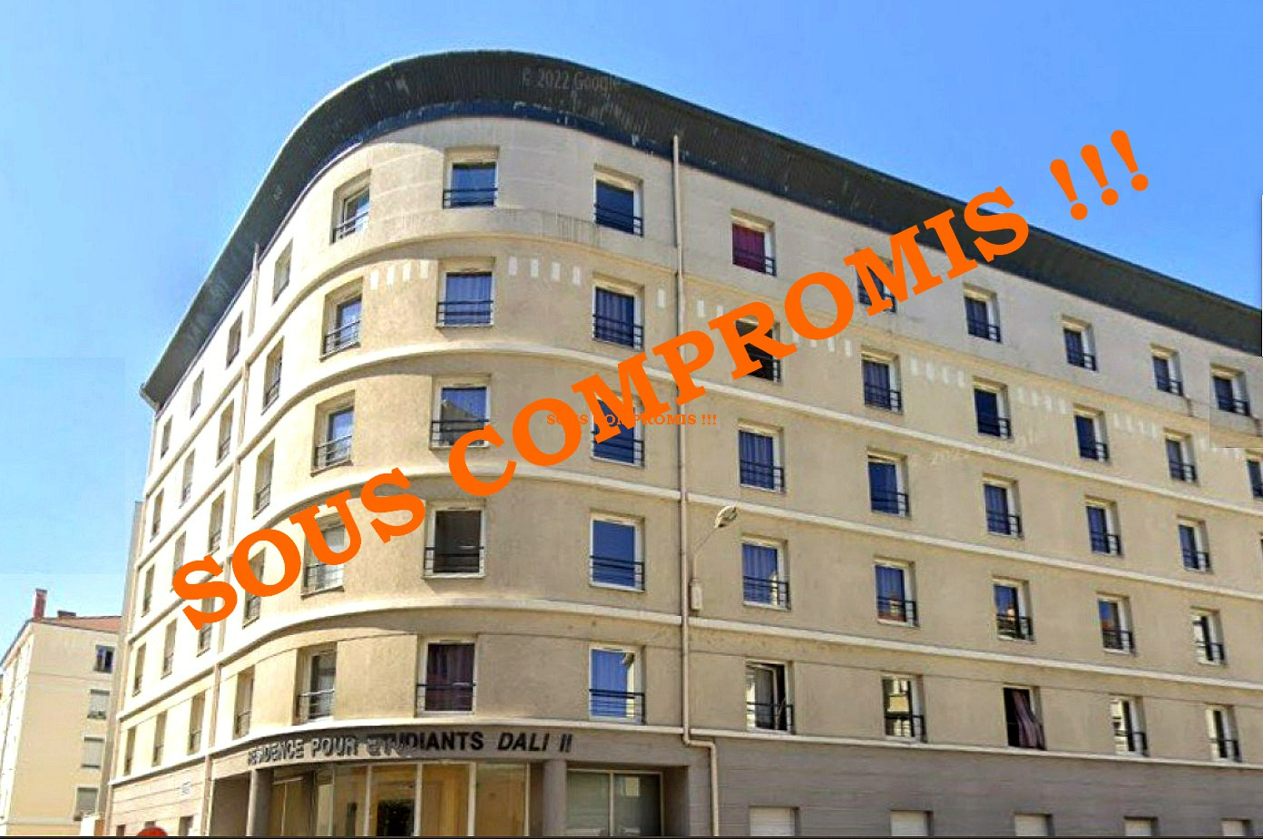 Photo Studio 18.05 m² Meublé rénové Part Dieu Lyon 3 image 1/6