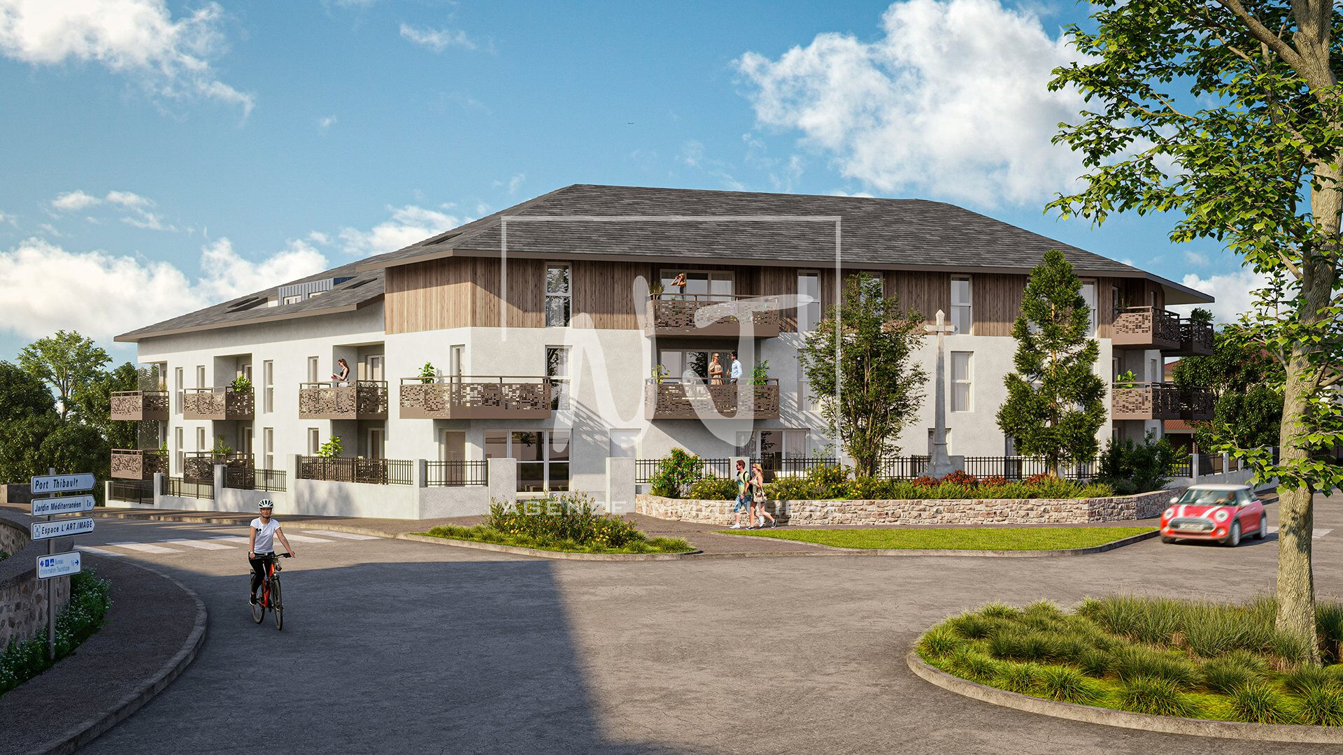 Appartement 2 chambres avec stationnement à Sainte Gemmes Sur Loire