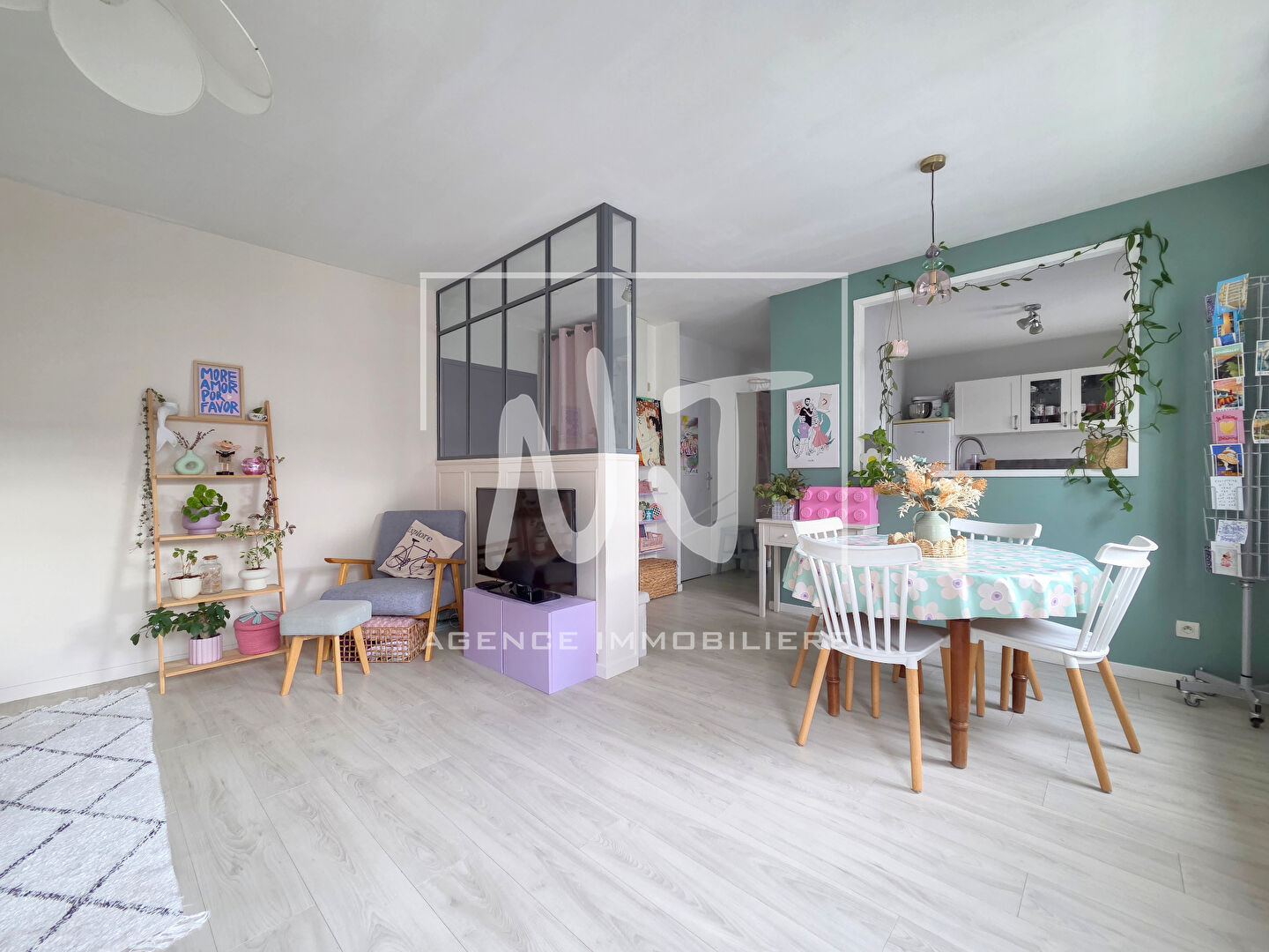 A VENDRE à ANGERS centre ville appartement 3 chambres avec balcon, parking et ascenseur