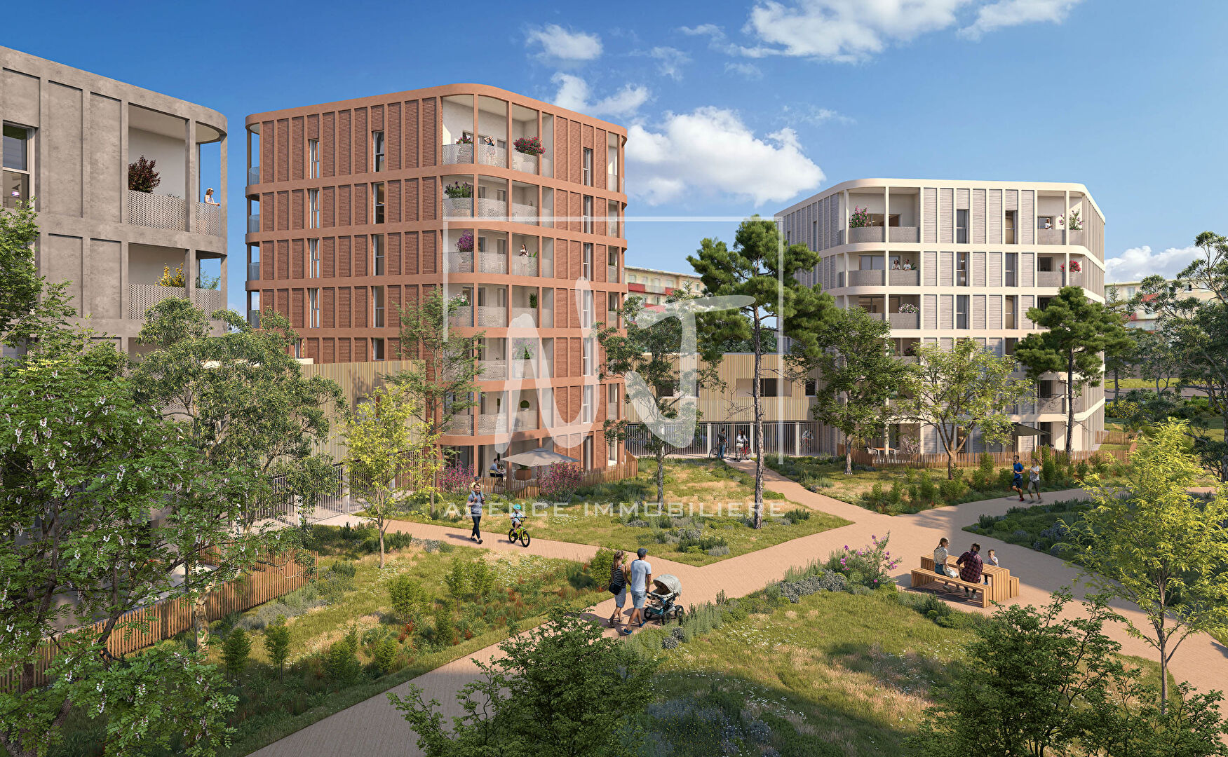 Appartement Angers 1 chambre avec loggia et stationnement en sous-sol