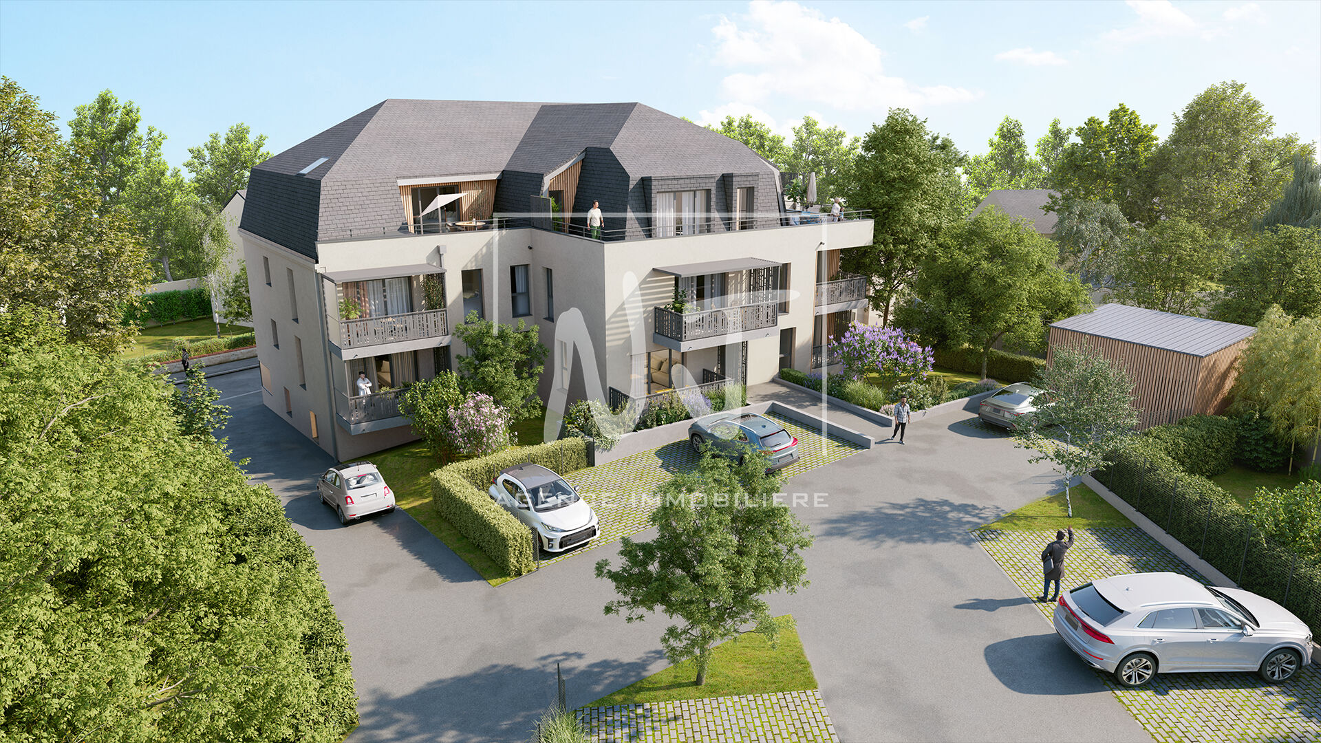 Photo Appartement type 2 avec loggia et stationnement à BRISSAC LOIRE AUBANCE image 2/3