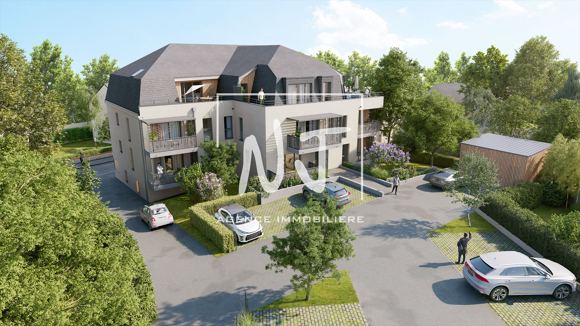Appartement 2 chambres avec loggia et stationnement à Brissac Loire Aubance
