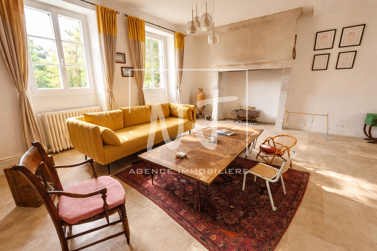 MAISON BOURGEOISE 8 CHAMBRES CHATEAUNEUF SUR SARTHE